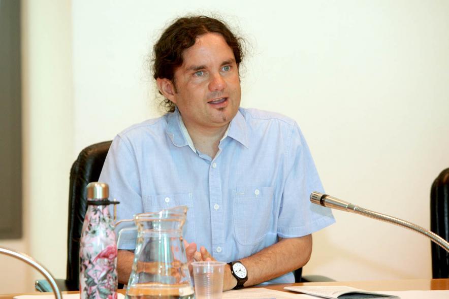 Concejal por Podemos Eduardo Andradas