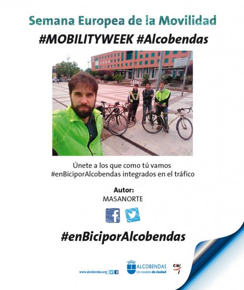 Selfies Exposición Semana de la Movilidad -Fotogramas de la semana de la movilidad.