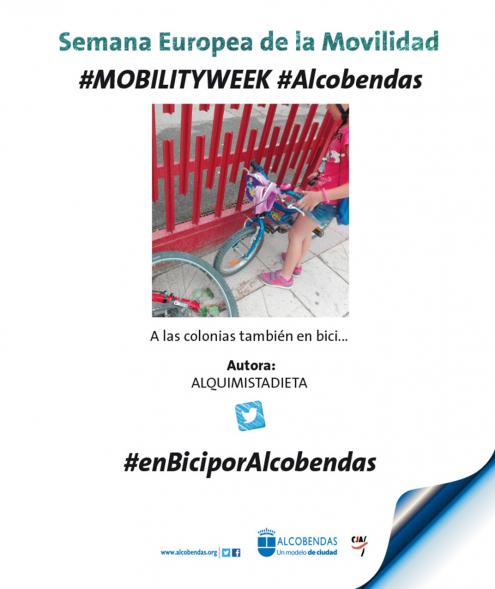Selfies Exposición Semana de la Movilidad -  Fotogramas de la semana de la movilidad.