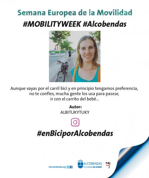 Selfies Exposición Semana de la Movilidad - Fotogramas de la semana de la movilidad.