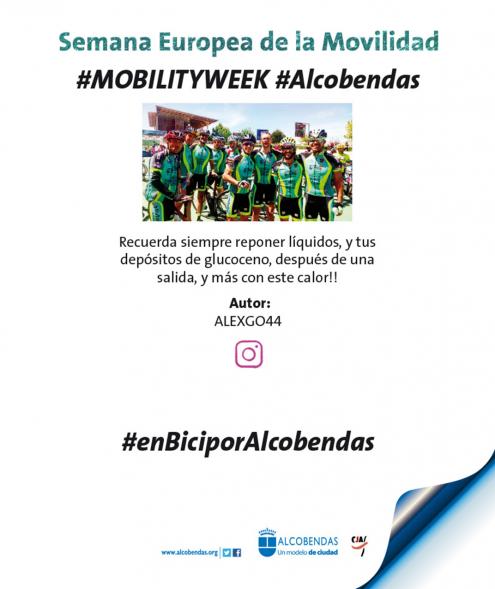 Selfies Exposición Semana de la Movilidad - Fotogramas de la semana de la movilidad.