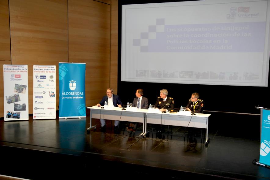 Ier Encuentro de las Policías Locales de la Comunidad de Madrid - Imagen vista panorámica del escenario.
