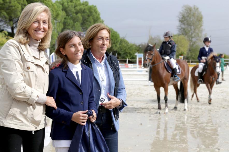 Campeonato de la CM de Salto de Ponis e Interescuelas - Imagen de una de las participantes.