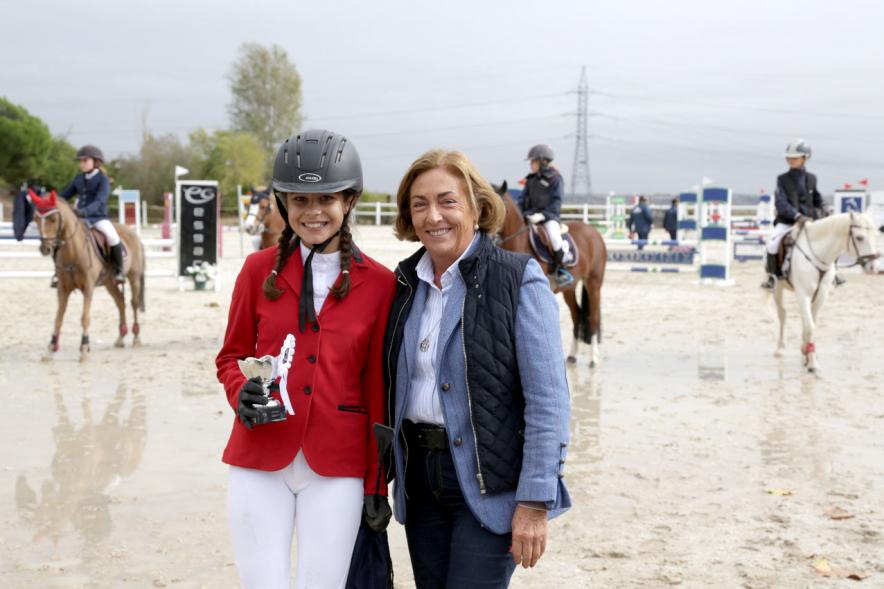 Campeonato de la CM de Salto de Ponis e Interescuelas - Imagen de una de las participantes.