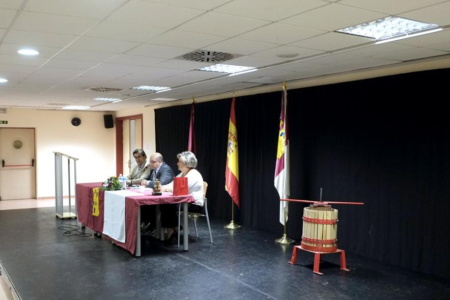 Pregón Fiesta de la Vendimia de la Casa de Castilla La Mancha - Imagen de los conferenciantes.