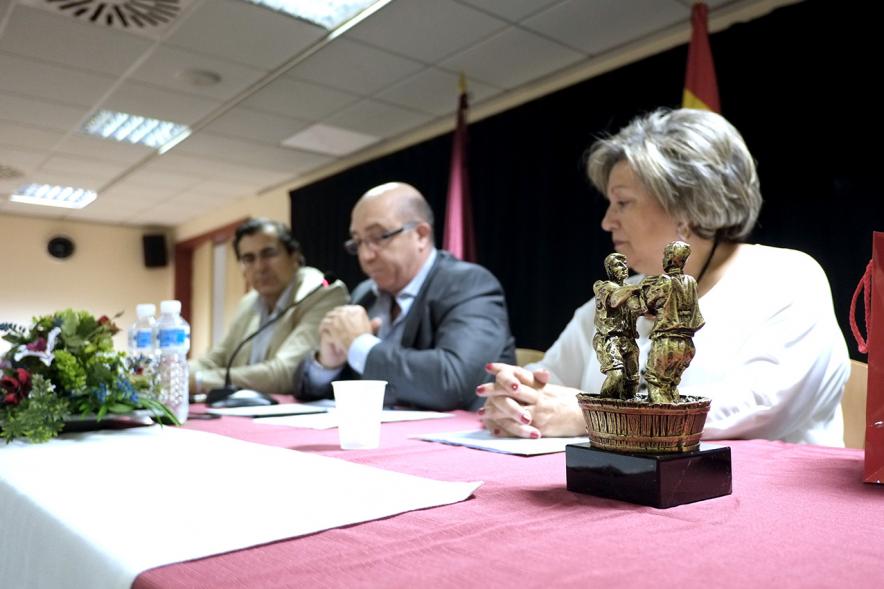 Pregón Fiesta de la Vendimia de la Casa de Castilla La Mancha - Imagen de los conferenciantes.