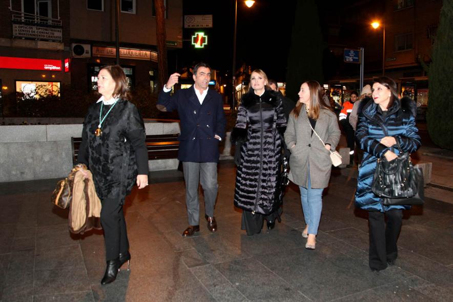 Aitana Arteta por las calles de Alcobendas. Pregón Fiestas Virgen de la Paz 2020 