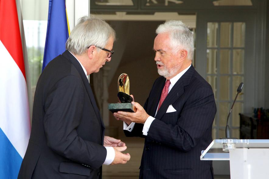 Entrega Premio Cámara de Comercio de Bélgica y Luxemburgo - Imagen de un momento de la entrega del premio Marqués de Villalobar.