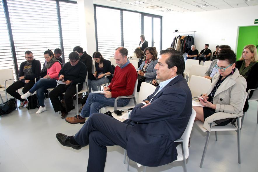 Presentación Premio de Narrativa Alcobendas - Juan Goytisolo - Imagen vista general de las personas asistentes al acto.