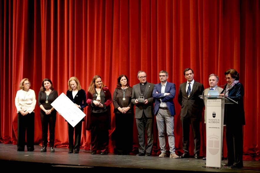 Ponente durante la Entrega Premio Virgen de la Paz 2020 .