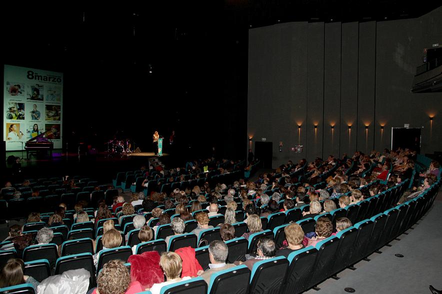 Entrega Premios Atenea y Hombres por la Igualdad 2018 - Imagen panorámica del lugar donde se celebra el acto.
