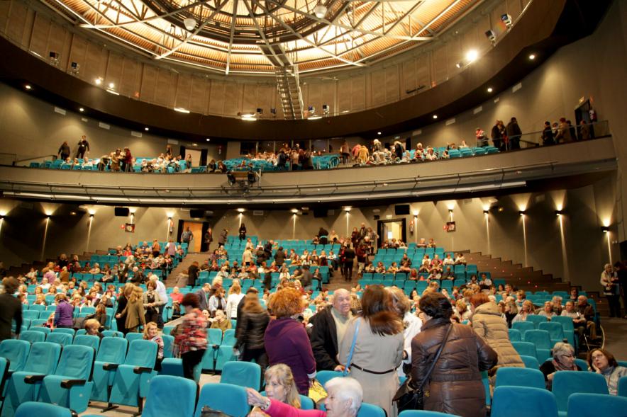Entrega Premios Atenea y Hombres por la Igualdad 2018 - Imagen panorámica del lugar donde se celebra el acto.