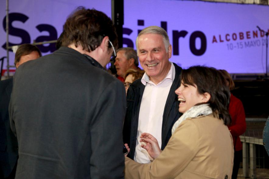 Concejal Montenegro en un momento del acto