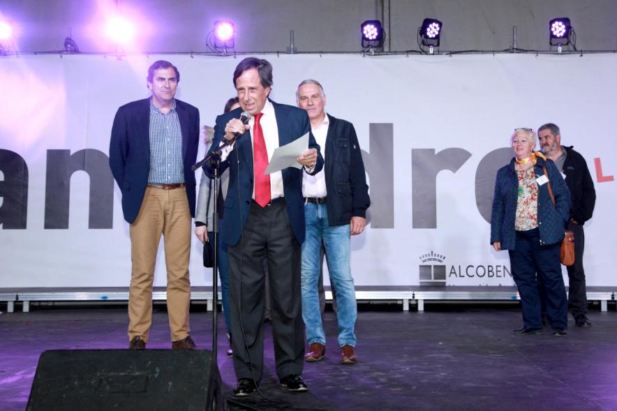 Alcalde García De Vinuesa durante discurso