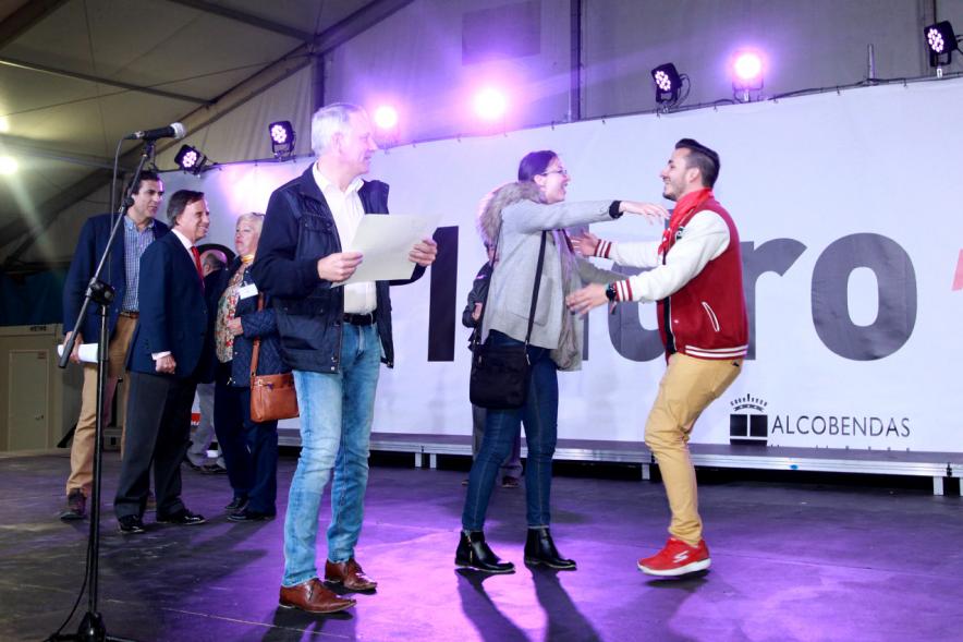 Premiados en el escenario
