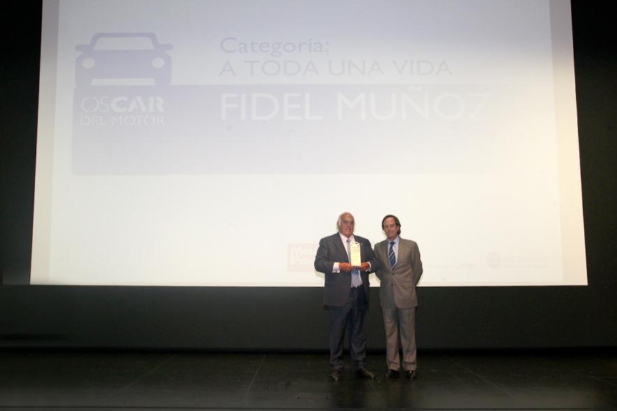Entrega de Premios Oscar del Motor - Premiados con el alcalde.
