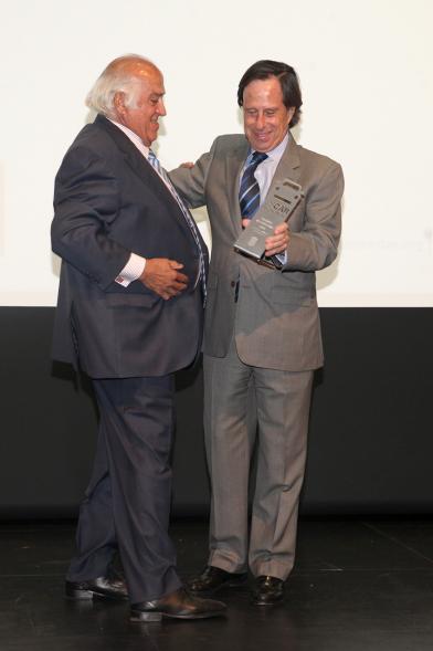Entrega de Premios Oscar del Motor - Premiado con el alcalde.