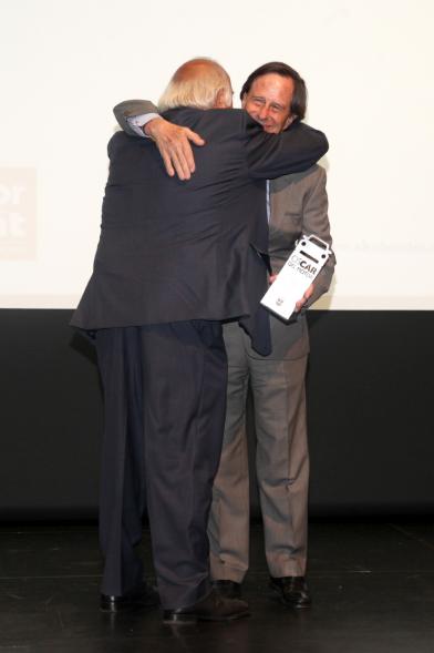 Entrega de Premios Oscar del Motor - Premiado con el alcalde. 