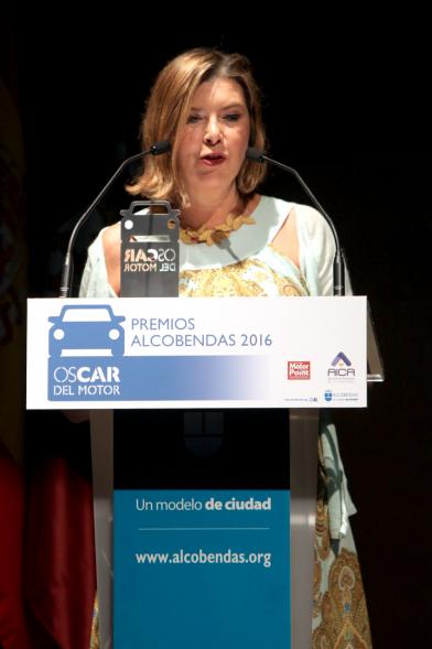 Entrega de Premios Oscar del Motor - Discurso de una premiada.