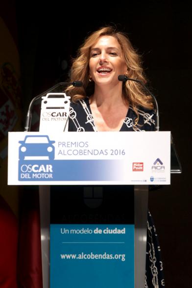 Entrega de Premios Oscar del Motor -  Discurso de una premiada.