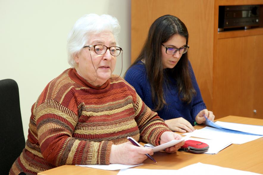 Entrega Premios 5º Concurso de Poesía Virgen de la Paz - Las coordinadoras.