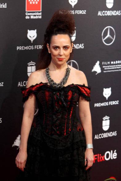 Rebeca Montero en la alfombra roja