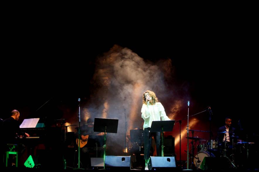 Actuación musical durante el evento