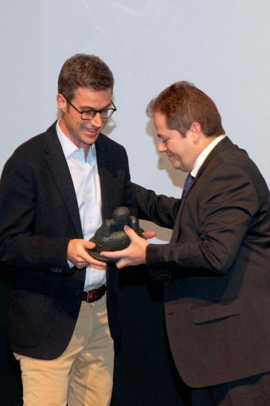 Alejandro Suarez Sánchez (CEO) y premiado - 2019