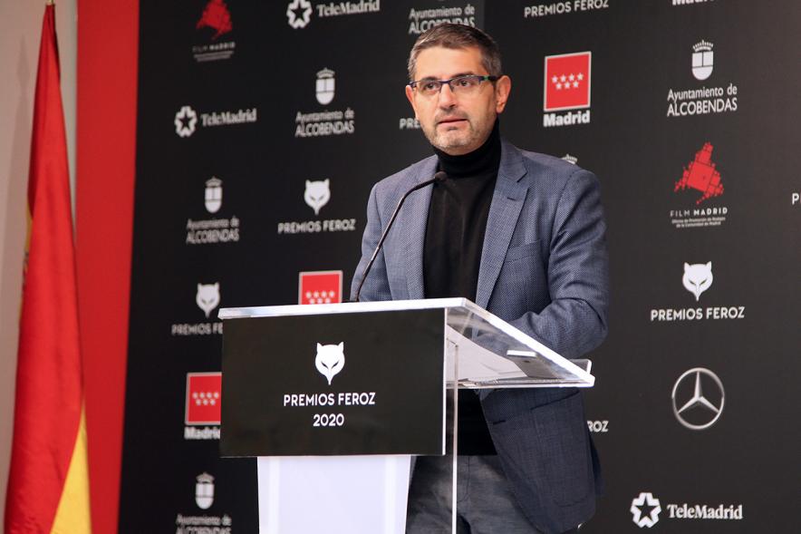 Alcalde Sánchez Acera durante discurso
