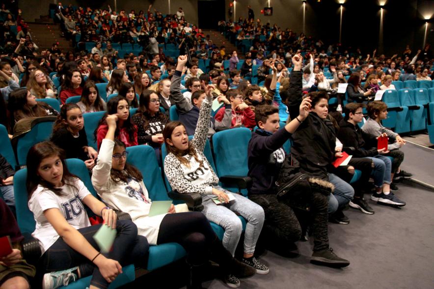 Presentación de la Campaña "Se Buscan Valientes" - El publico asistente.