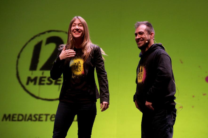 Presentación de la Campaña "Se Buscan Valientes" -  Dos protagonistas. 