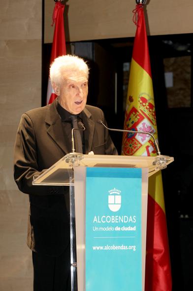 Presentación de las Fiestas de la Virgen de La Paz 2018 - Imagen  de una autoridad en un momento de su discurso. 