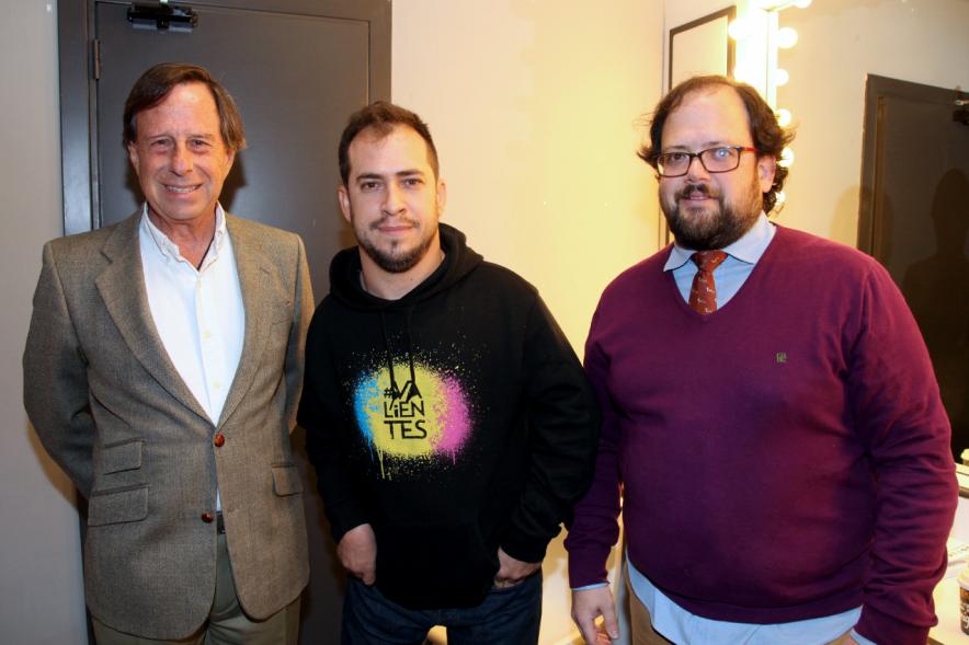 Presentación de la Campaña "Se Buscan Valientes" - Protagonistas con las autoridades.