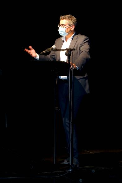 Discurso, Alcalde Rafael Sánchez.