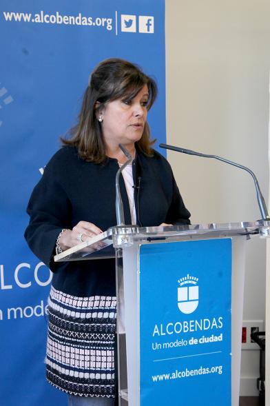 Presentación Proyecto Piloto Familyar Social Service - Imagen de un momento de la presentación de una persona durante la charla.