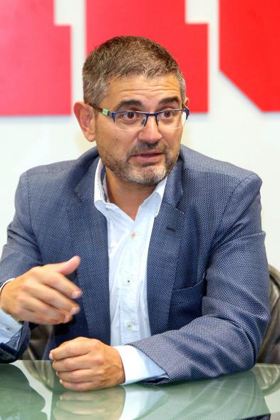 Presentación Madrid International Cup U14 2019 - Imagen del alcalde de Alcobendas Rafael Sánchez Acera en un momento de la presentación.