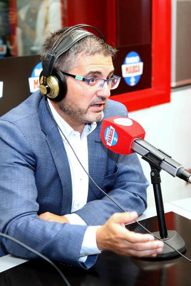 Presentación Madrid International Cup U14 2019 - Imagen del alcalde de Alcobendas Rafael Sánchez Acera en un momento de la presentación.
