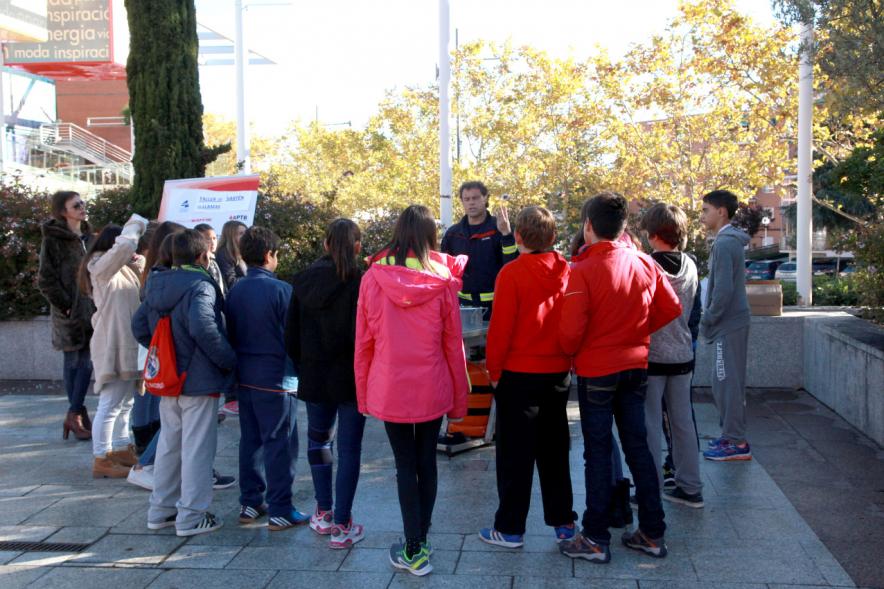 Presentación Semana de la Prevención de Incendios -Explicación a los asistentes.