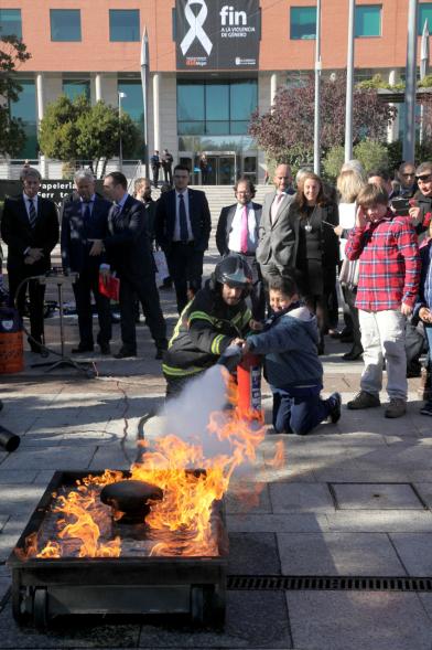 Presentación Semana de la Prevención de Incendios - Simulacro de incendio.