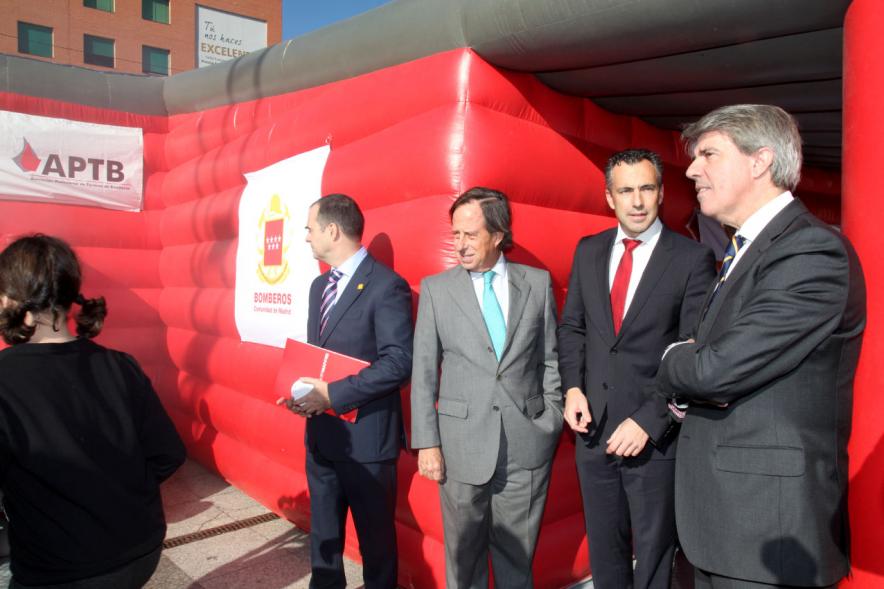 Presentación Semana de la Prevención de Incendios -  Las autoridades.