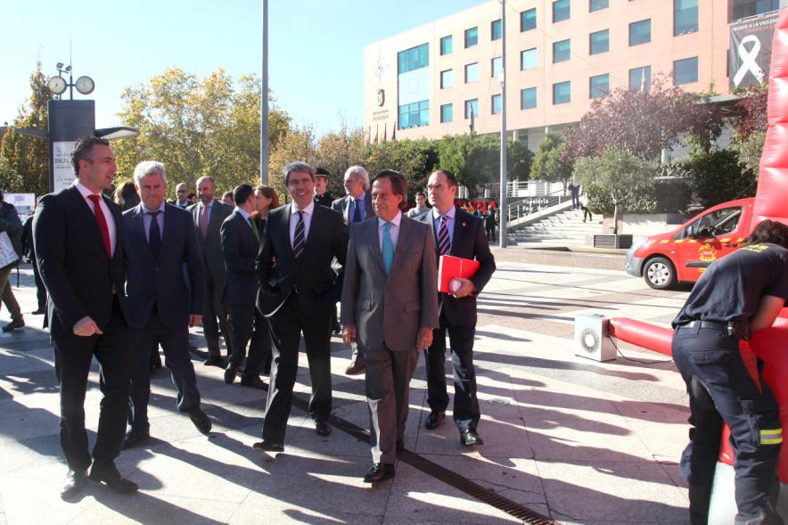 Presentación Semana de la Prevención de Incendios - Las autoridades.