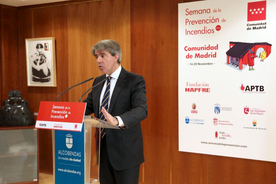 Presentación Semana de la Prevención de Incendios -  Discurso  de una autoridad.