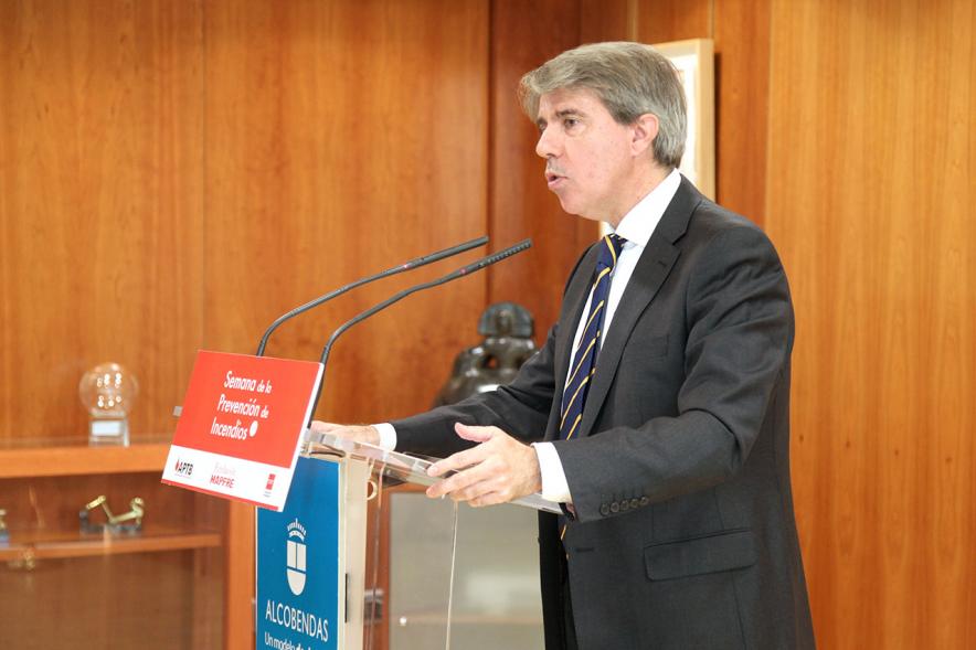 Presentación Semana de la Prevención de Incendios - Discurso  de una autoridad.