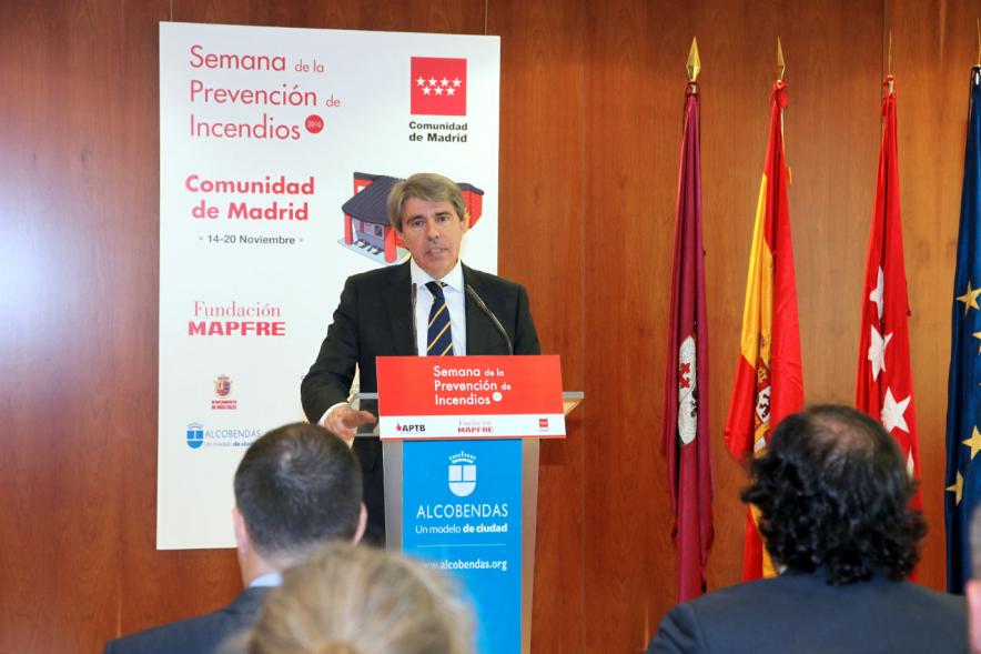 Presentación Semana de la Prevención de Incendios - Discurso  de una autoridad.
