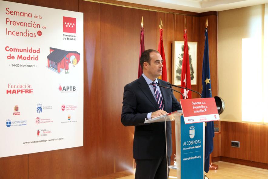 Presentación Semana de la Prevención de Incendios -  Discurso  de una autoridad.