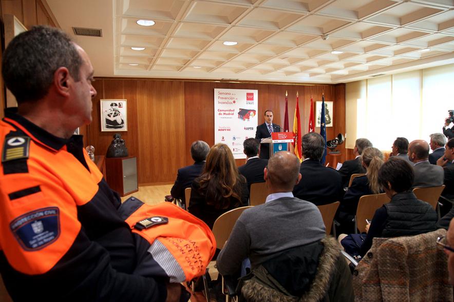 Presentación Semana de la Prevención de Incendios -  Discurso  de una autoridad.