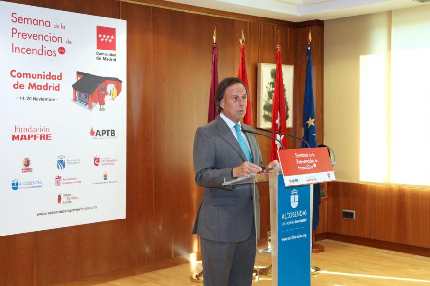 Presentación Semana de la Prevención de Incendios - Discurso del alcalde.