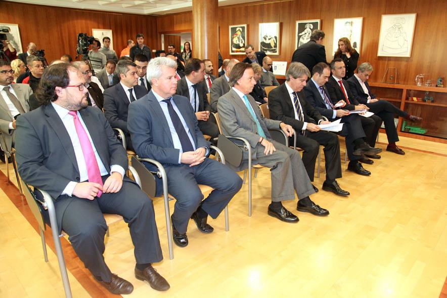Presentación Semana de la Prevención de Incendios -  Las autoridades.