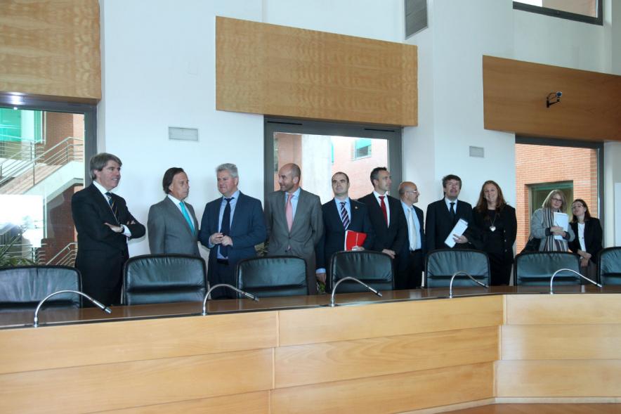 Presentación Semana de la Prevención de Incendios -  Reunión de las autoridades.