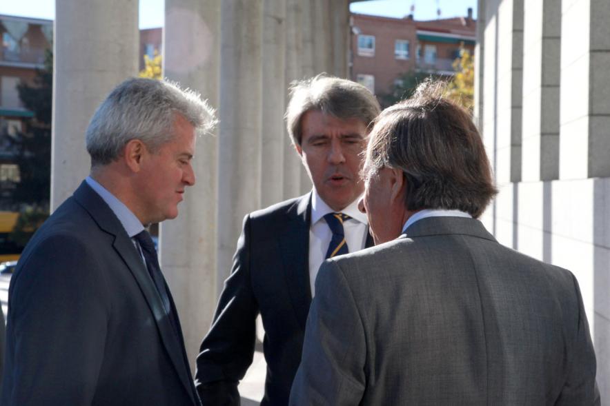 Presentación Semana de la Prevención de Incendios - Reunión de las autoridades.